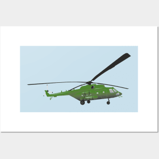 Russian Mi-171 Helicopter Posters and Art